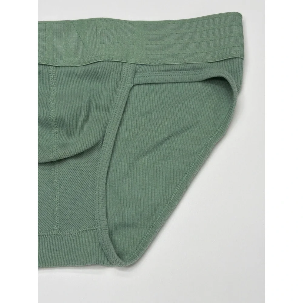 C-In2 HARD‎ CORE Men's Ribbed Briefs Underwear Sage Green Medium